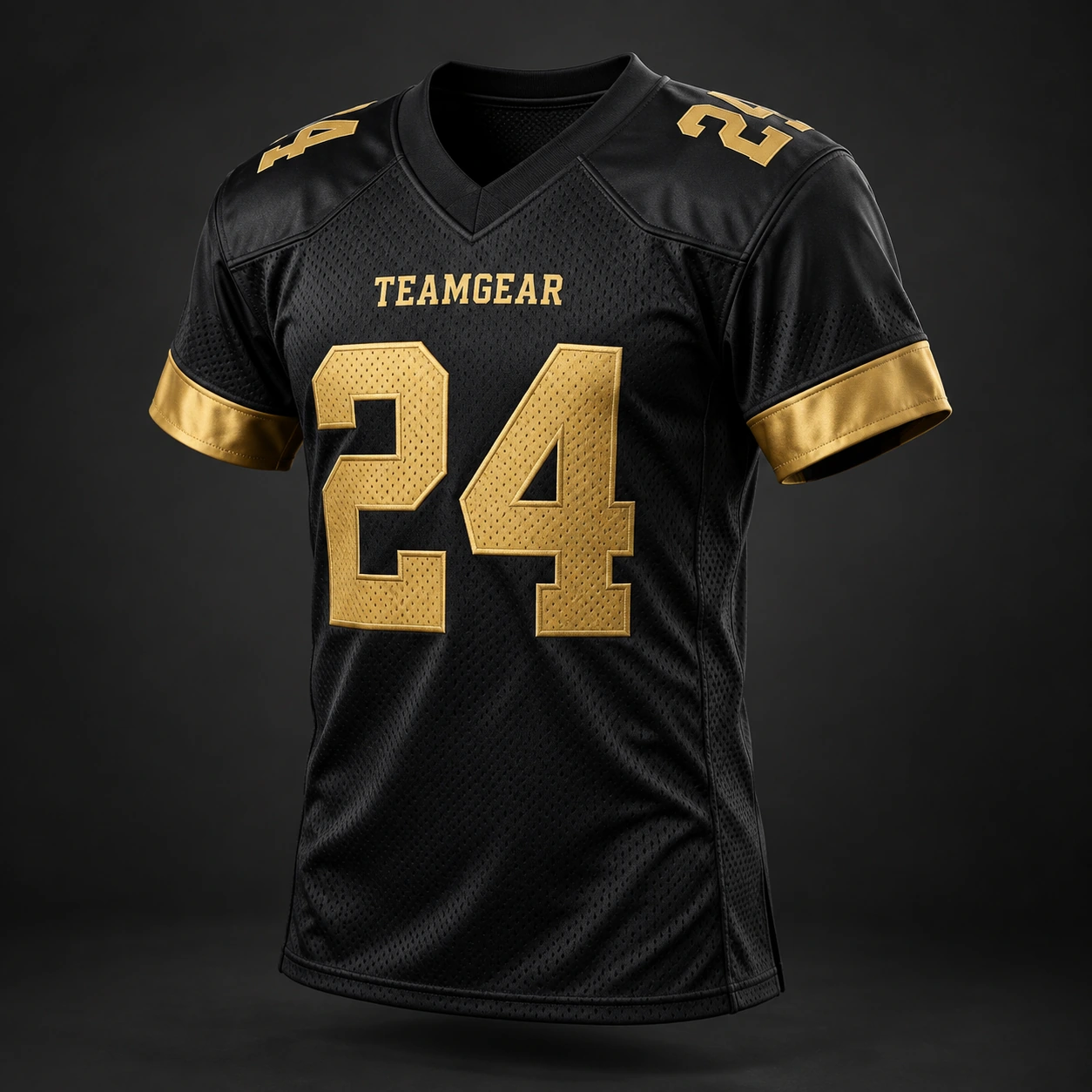 Jerseys in black and yellow